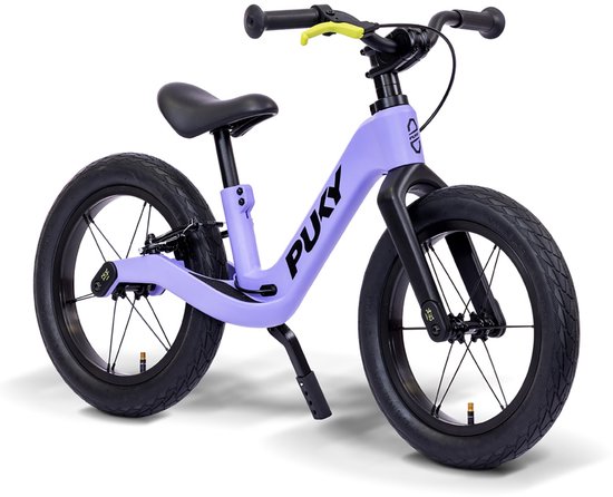 Lavendel Puky NEXT 14 lichtgewicht magnesium loopfiets met luchtbanden